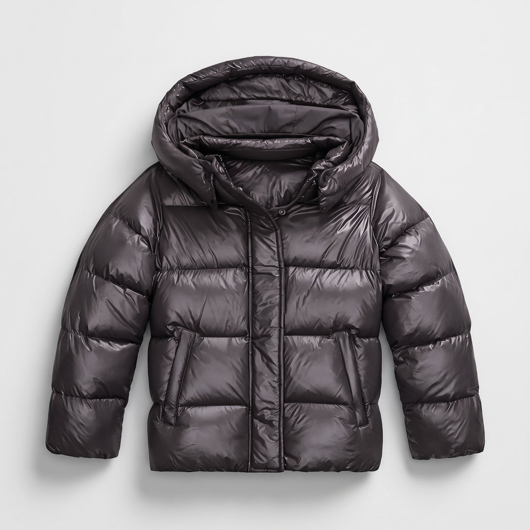Kathryn | Refined Hooded Quilted Puffer Jacket