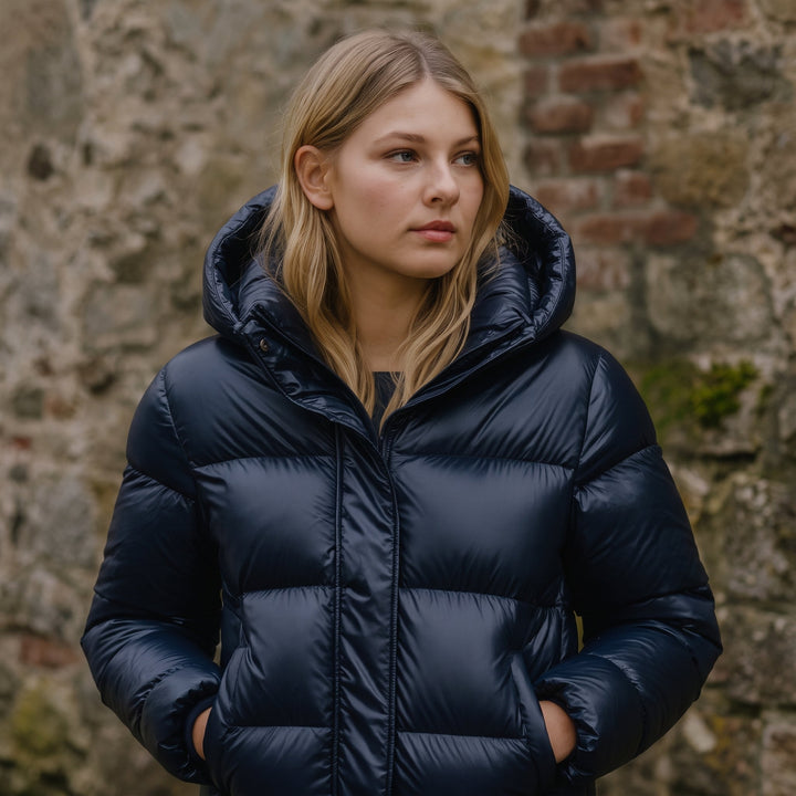 Kathryn | Refined Hooded Quilted Puffer Jacket