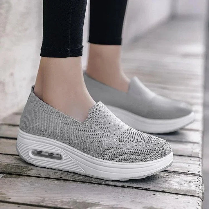 Kayla | Knit Slip On Supportive Walking Shoes