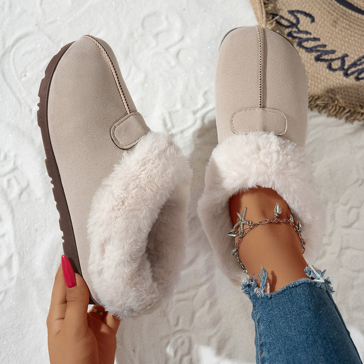 Kelly | Timeless Cozy Fur-Lined Slip-On Slippers
