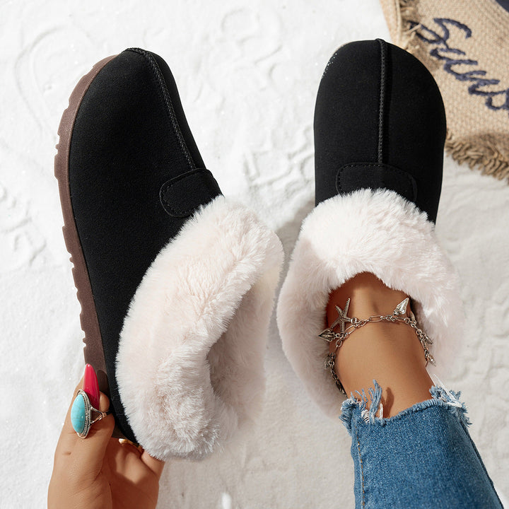 Kelly | Timeless Cozy Fur-Lined Slip-On Slippers