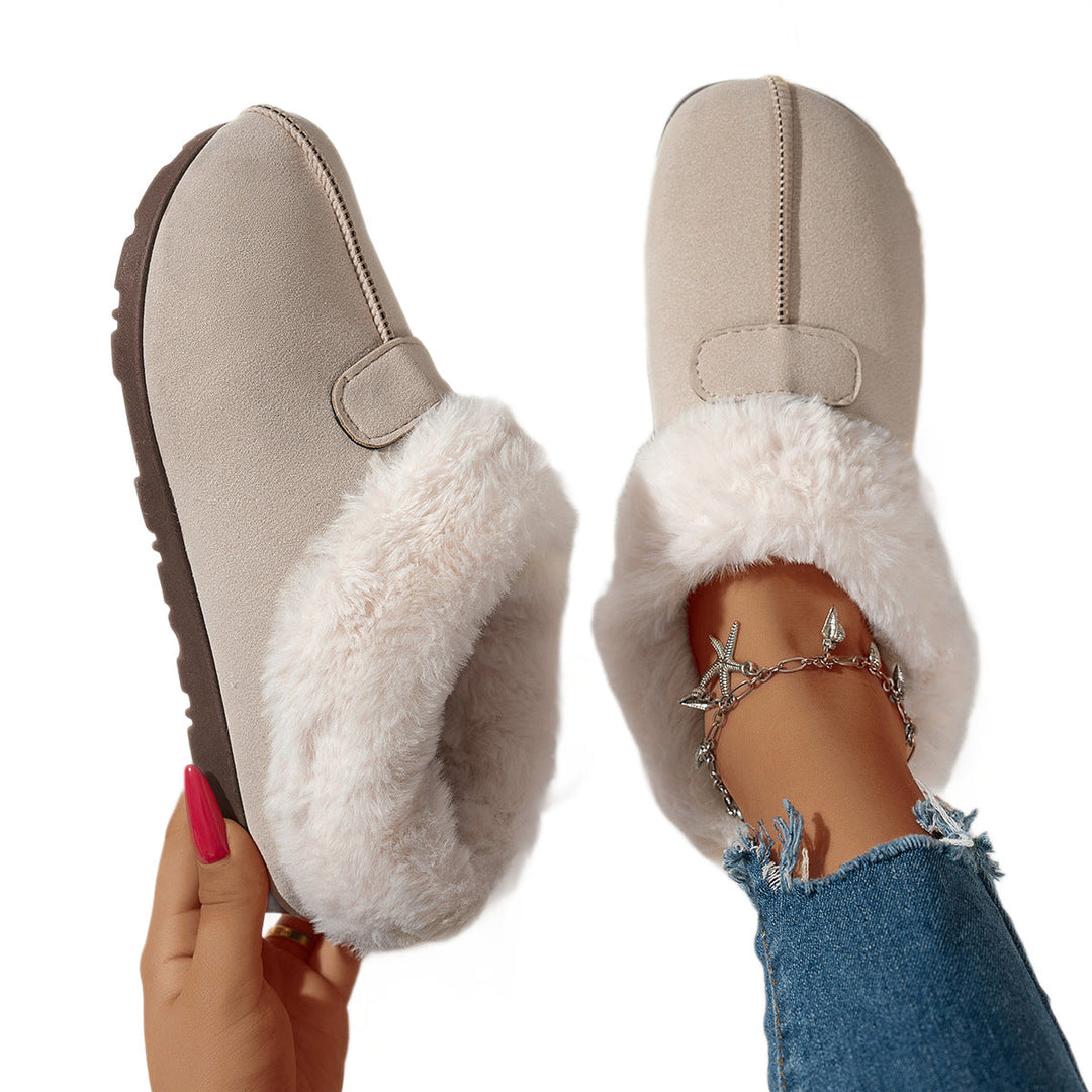 Kelly | Timeless Cozy Fur-Lined Slip-On Slippers
