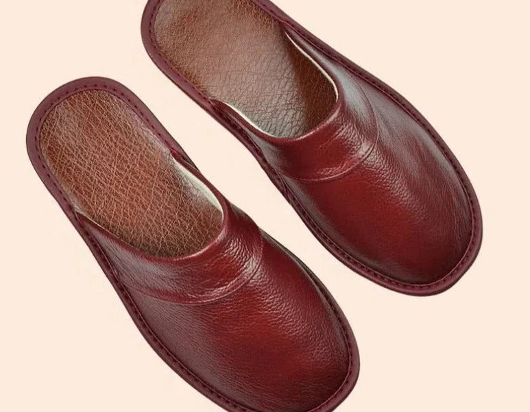 Kenneth | Refined Closed-Toe Indoor Mens Slippers