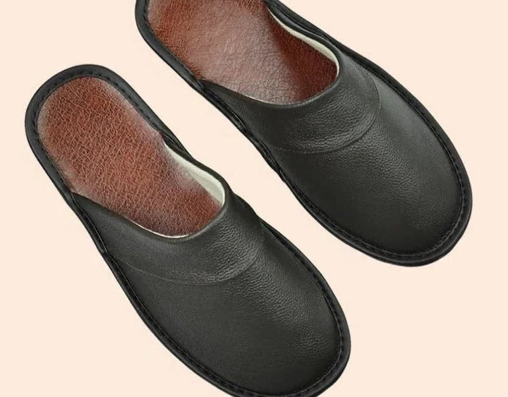 Kenneth | Refined Closed-Toe Indoor Mens Slippers