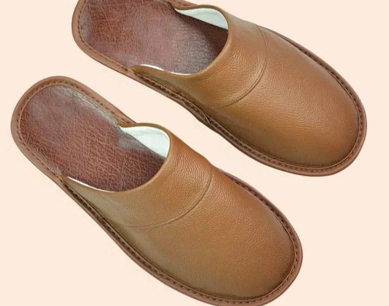 Kenneth | Refined Closed-Toe Indoor Mens Slippers