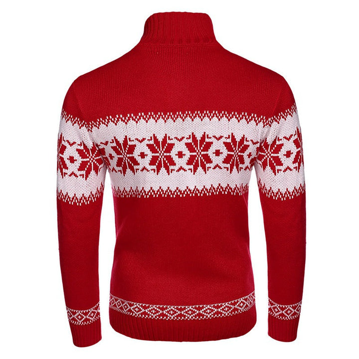 Kyle | Fair Isle Snowflake Mens Christmas Sweater