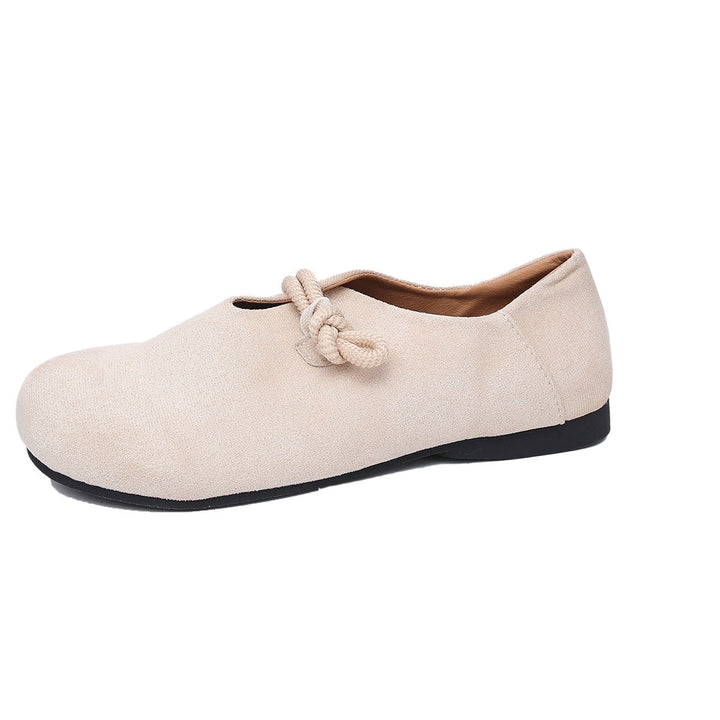 Laura | Cozy Knotted Ballerina Flat Slippers