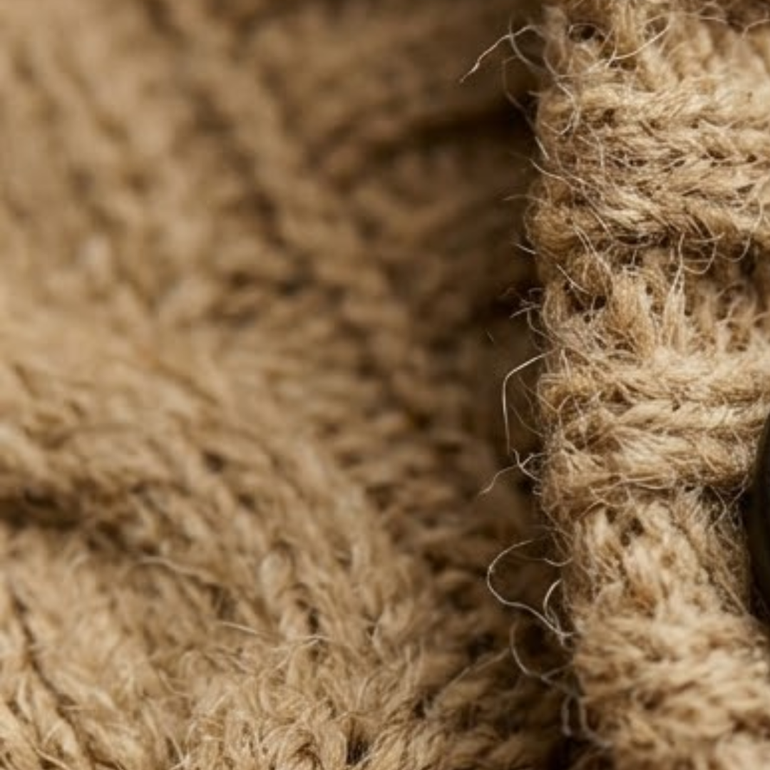 Lawrence | Button Neck Chunky Cable Knit Sweater