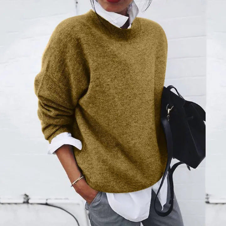 Lisa | Refined Oversized Crewneck Sweatshirt
