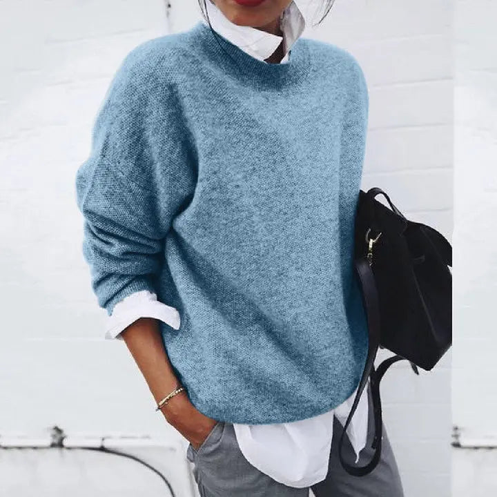 Lisa | Refined Oversized Crewneck Sweatshirt