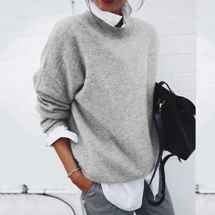 Lisa | Refined Oversized Crewneck Sweatshirt