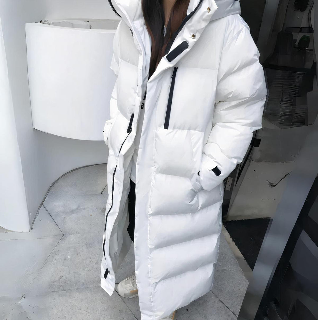 Lori | Timeless Long Hooded Puffer Jacket