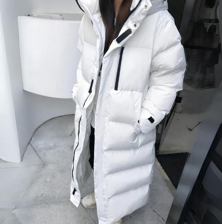 Lori | Timeless Long Hooded Puffer Jacket