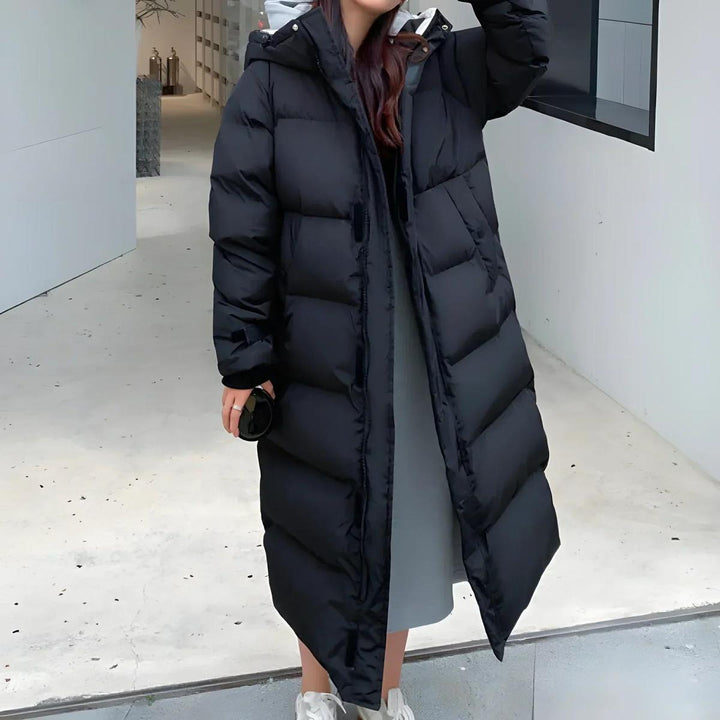 Lori | Timeless Long Hooded Puffer Jacket