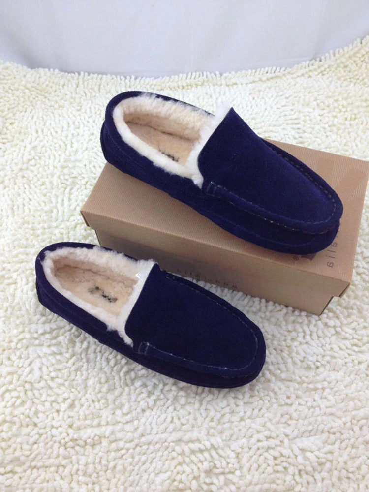 Lucas | Timeless Cozy Moccasin Slippers with Plush Lining