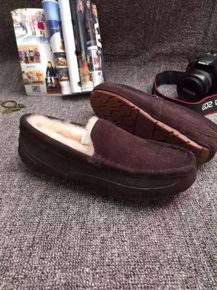 Lucas | Timeless Cozy Moccasin Slippers with Plush Lining