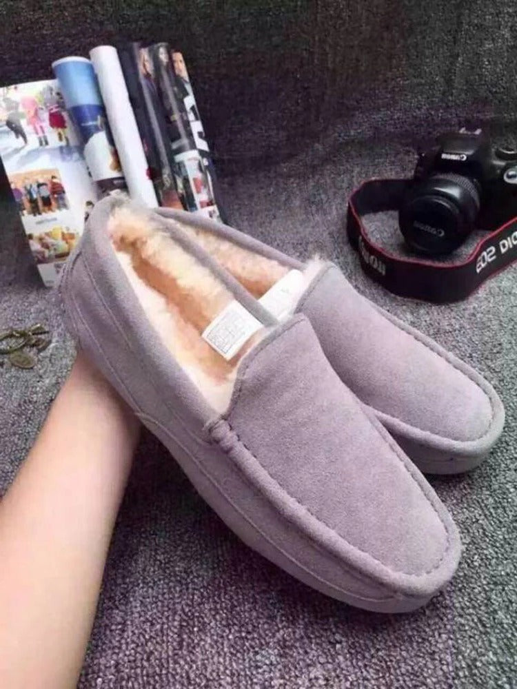Lucas | Timeless Cozy Moccasin Slippers with Plush Lining