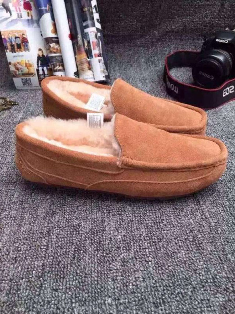 Lucas | Timeless Cozy Moccasin Slippers with Plush Lining