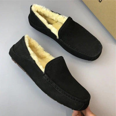 Lucas | Timeless Cozy Moccasin Slippers with Plush Lining