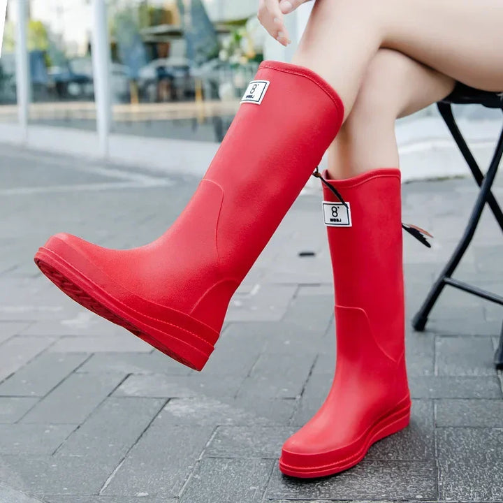 Margaret | Timeless Waterproof Knee-High Rain Boots