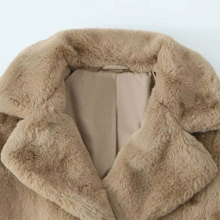 Marilyn | Polished Long Teddy Fur Coat