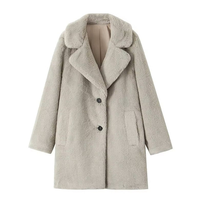 Marilyn | Polished Long Teddy Fur Coat