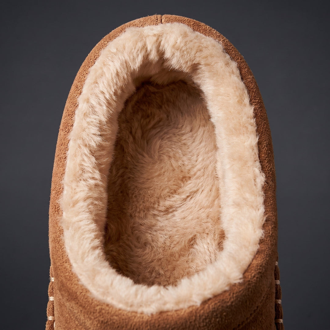 Mark | Plush-Lined Slip-On Moccasin Mens Slippers