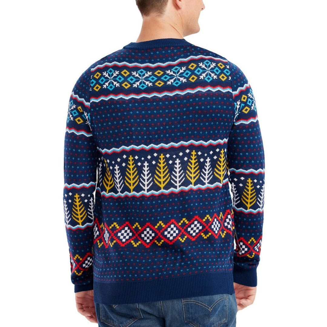 Mason | Fair Isle Polar Bear Mens Christmas Sweater