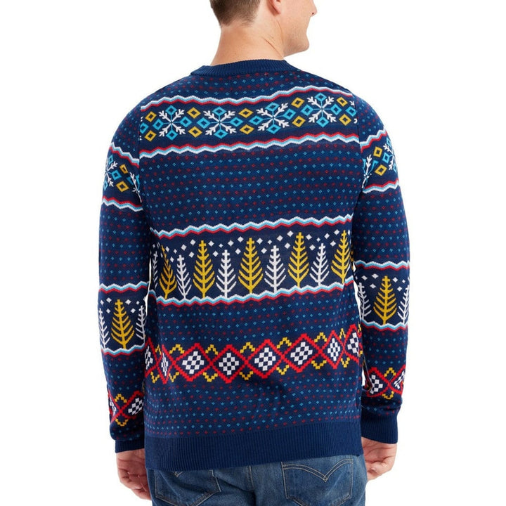 Mason | Fair Isle Polar Bear Mens Christmas Sweater