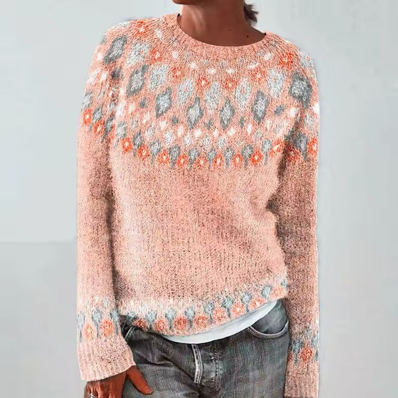 Megan | Cozy Fair Isle Christmas Sweater Women