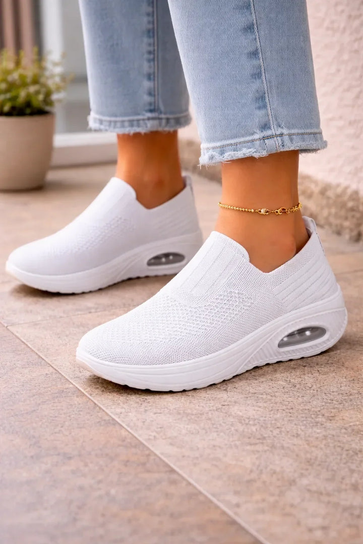 Megan | Knit Slip-On Supportive Walking Shoes