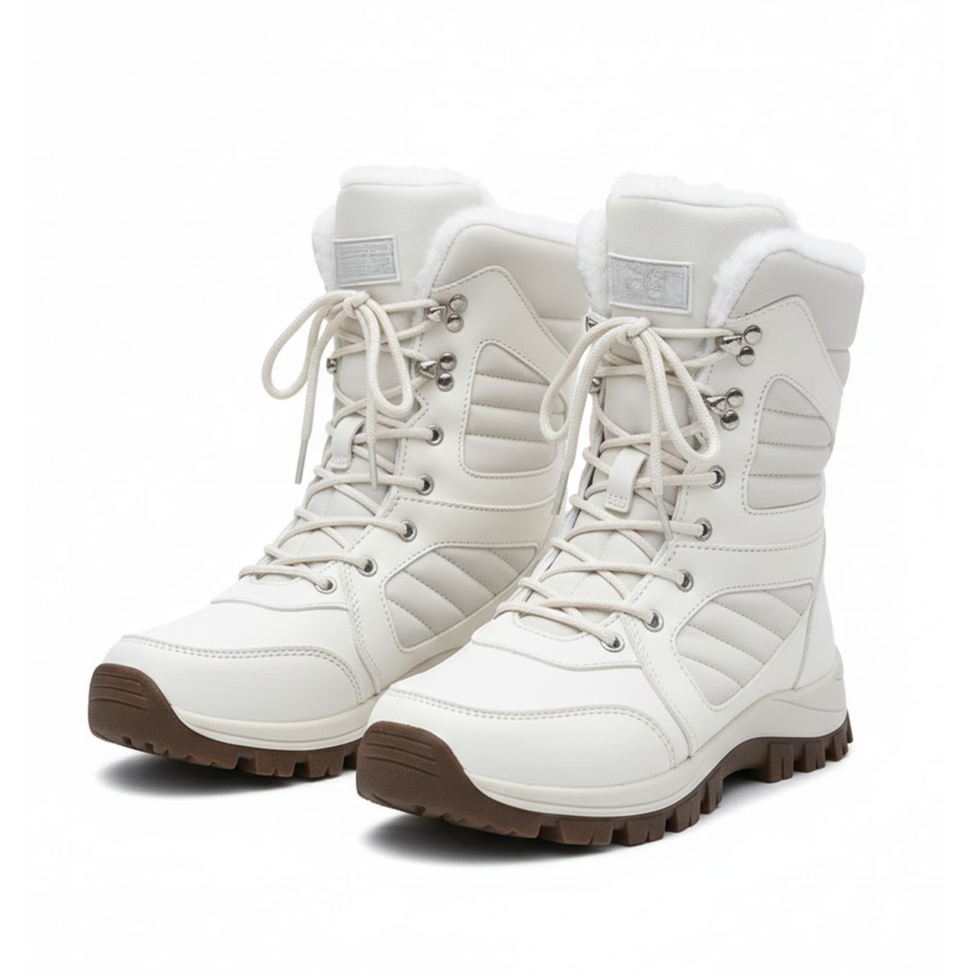 Megan | Lace-Up High Top Winter Snow Boots