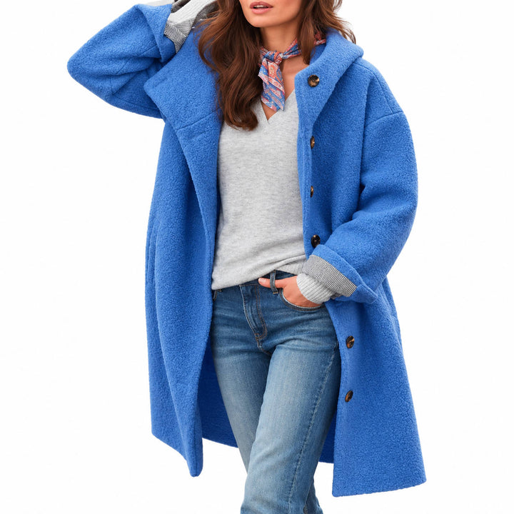 Natalie | Classic Hooded Button-Front Winter Coats
