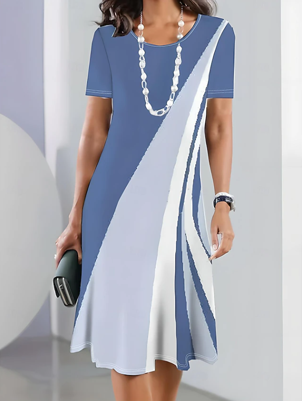 Olivia | Cozy Tie-Dye Holiday Midi Dress