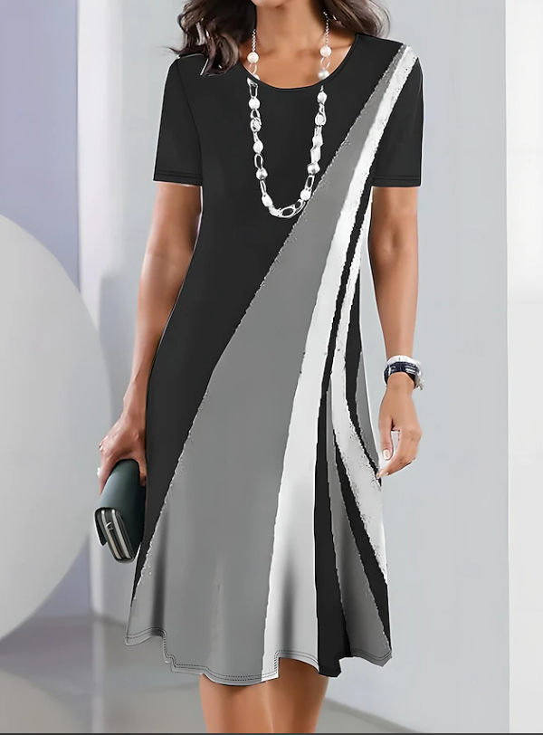 Olivia | Cozy Tie-Dye Holiday Midi Dress