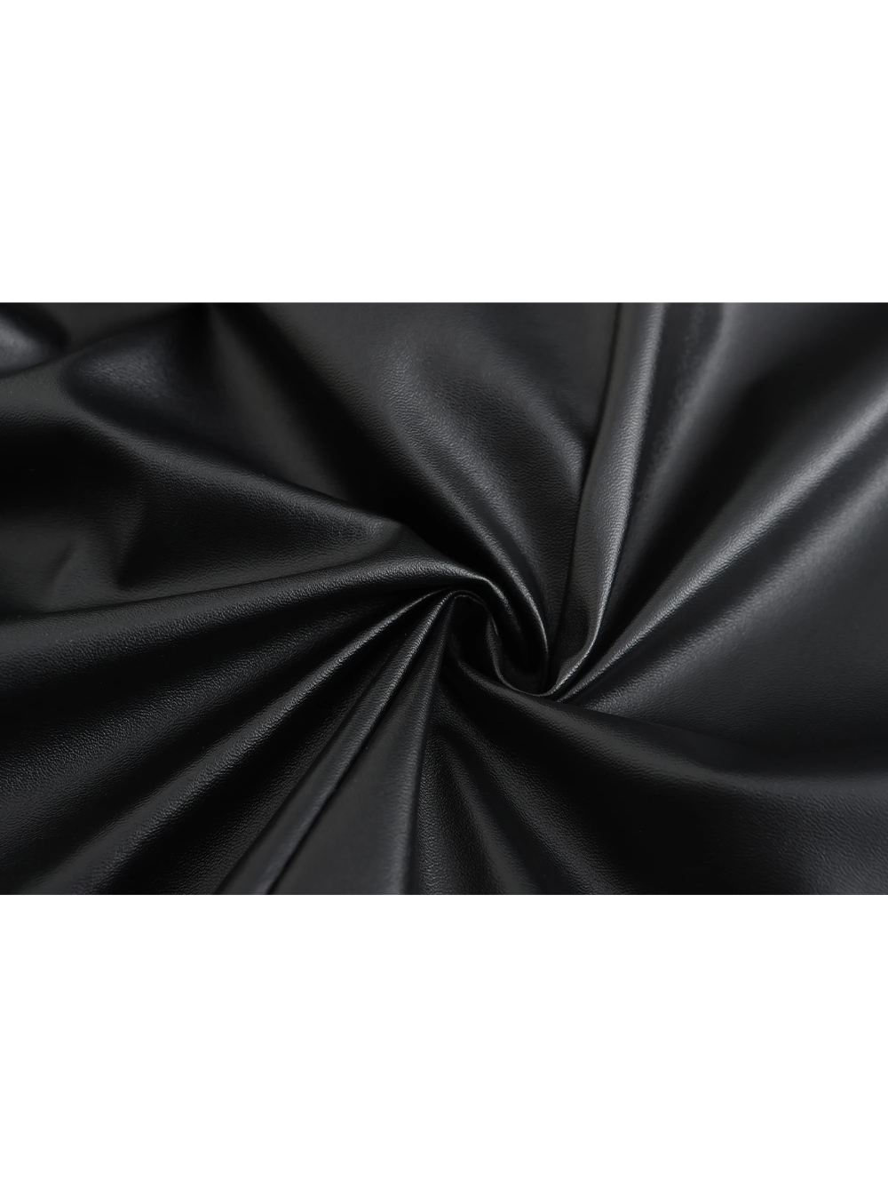 Patrick | Graceful Full-Length Notch Lapel Leather Jacket Trench Coat