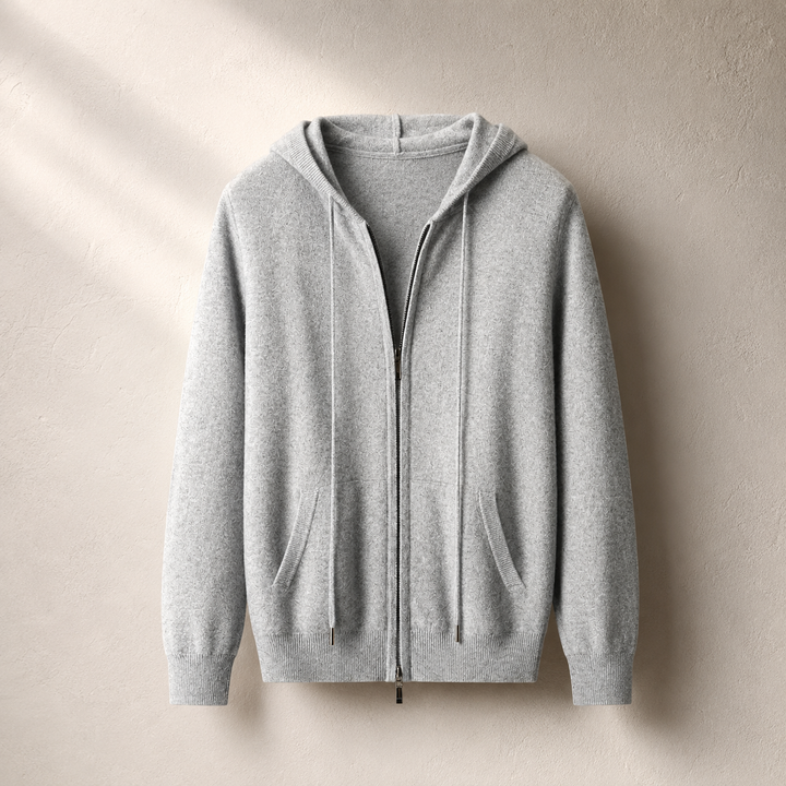 Paul | Full Zip Knit Mens Hoodies