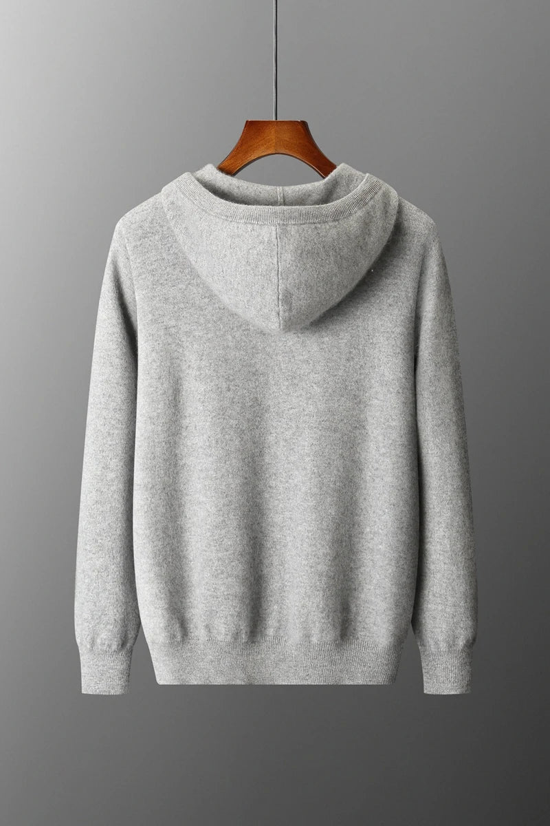 Paul | Full Zip Knit Mens Hoodies