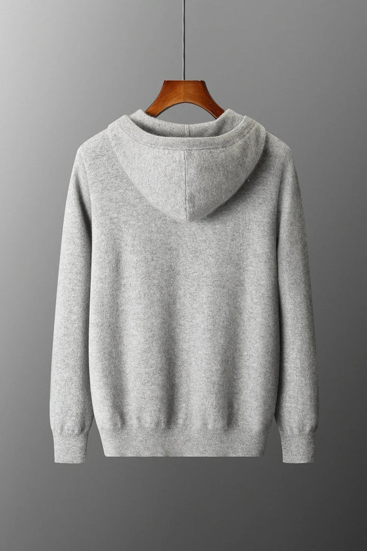Paul | Full Zip Knit Mens Hoodies