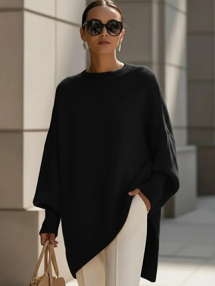 Rachel | Stylish Oversized Sweatshirt with Asymmetrical Hem