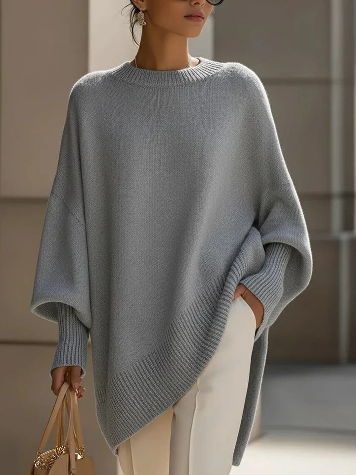 Rachel | Stylish Oversized Sweatshirt with Asymmetrical Hem