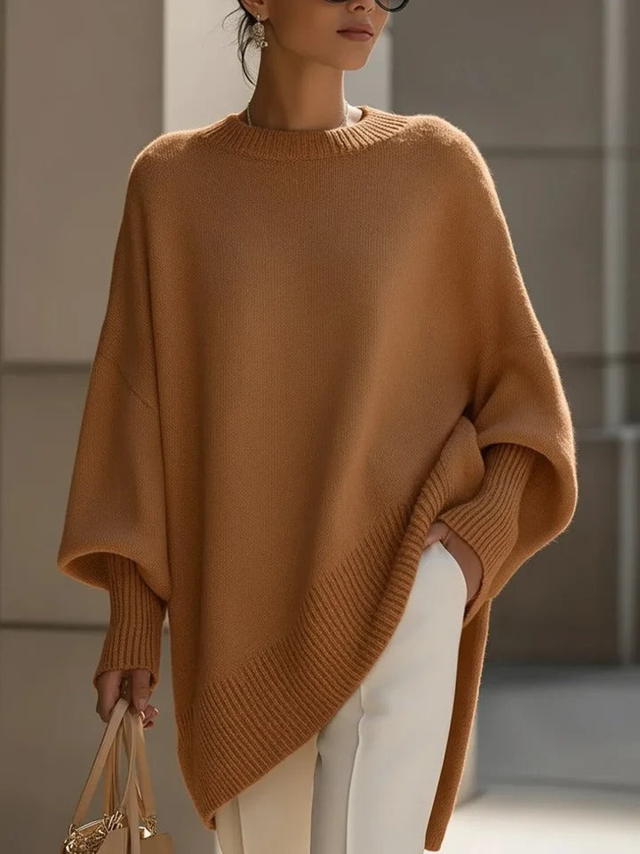Rachel | Stylish Oversized Sweatshirt with Asymmetrical Hem
