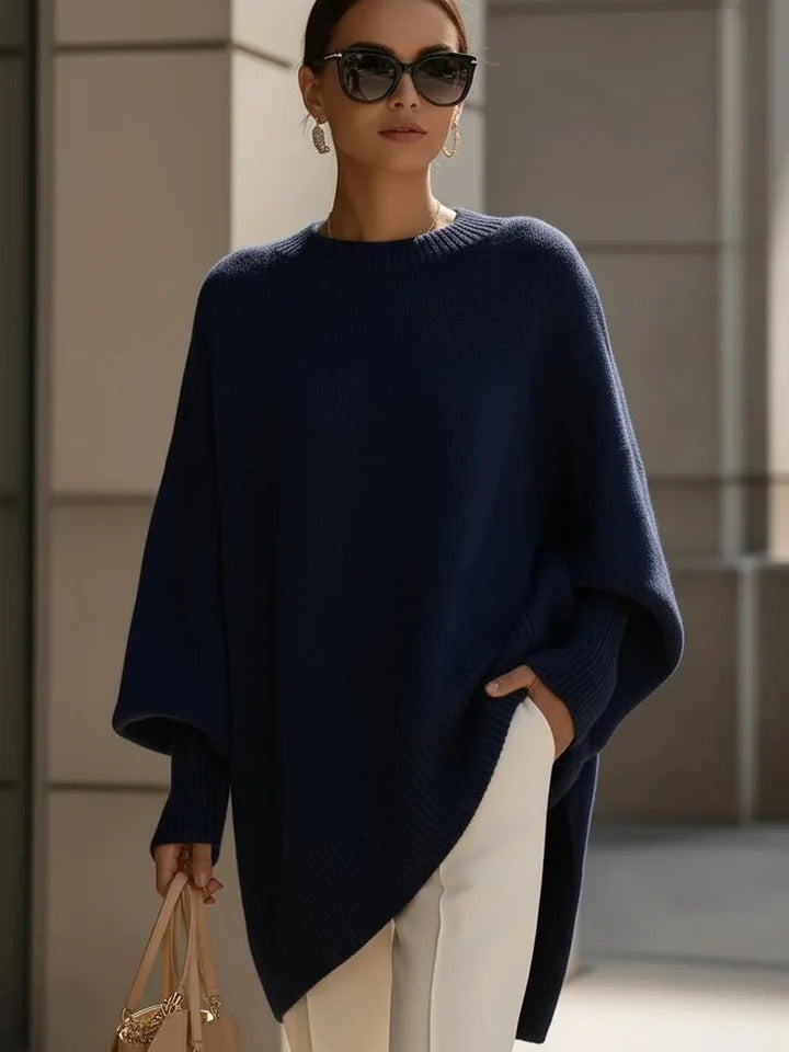 Rachel | Stylish Oversized Sweatshirt with Asymmetrical Hem
