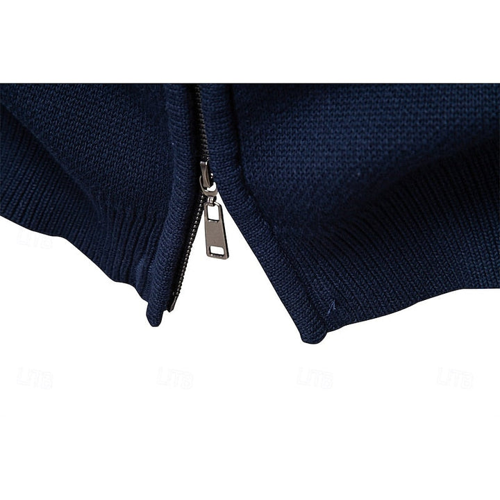 Raymond | Fair Isle Zip-Up Mens Christmas Sweater
