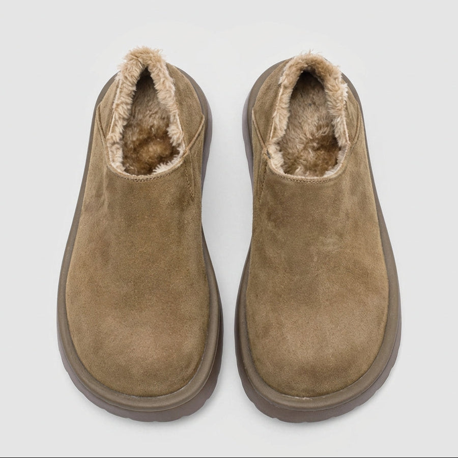 Robert | Plush Lined Wide Toe Box Mens Slippers