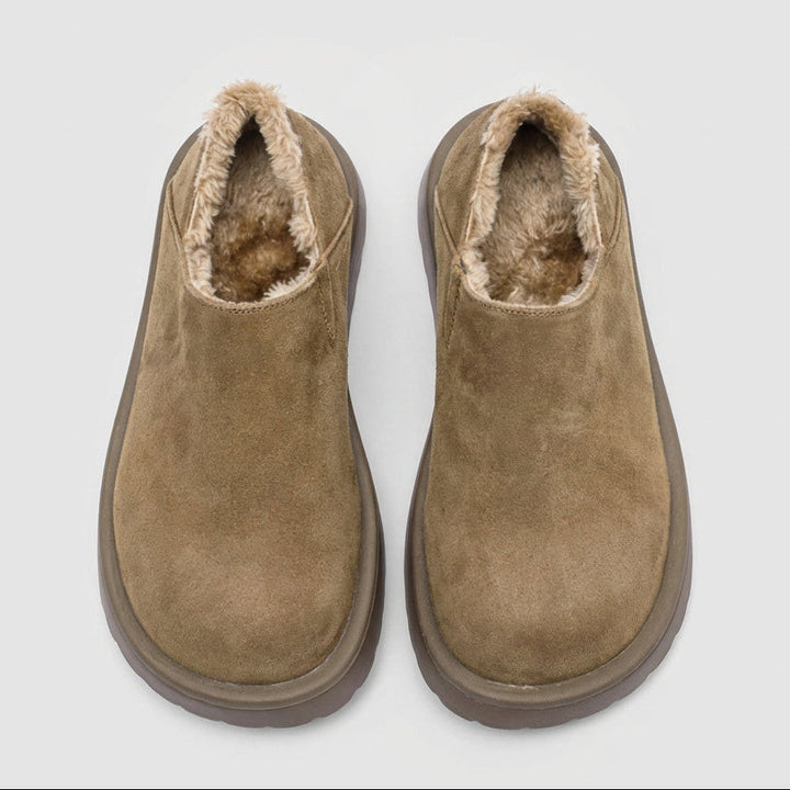 Robert | Plush Lined Wide Toe Box Mens Slippers