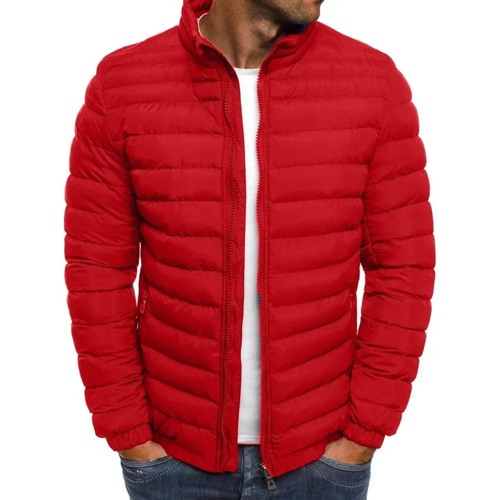 Ronald | Elegant Quilted Puffer Jacket with Funnel Neck