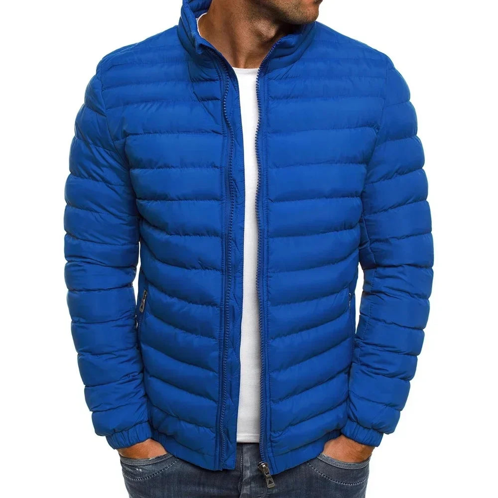 Ronald | Elegant Quilted Puffer Jacket with Funnel Neck