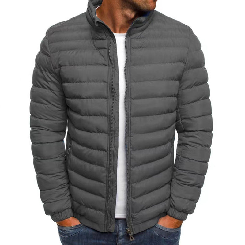 Ronald | Elegant Quilted Puffer Jacket with Funnel Neck
