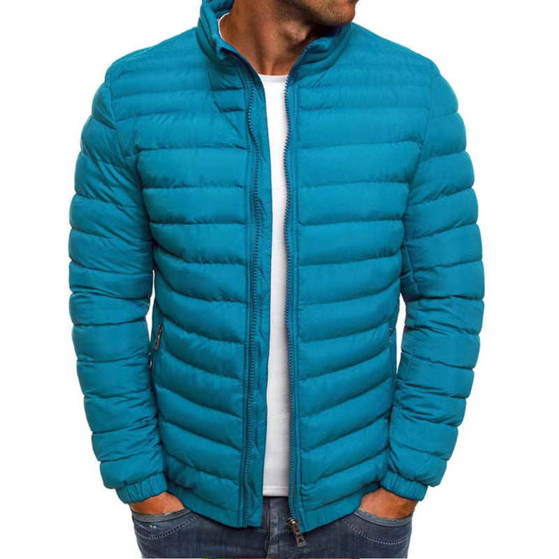 Ronald | Elegant Quilted Puffer Jacket with Funnel Neck